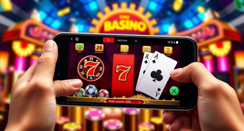 BN880 mobile casino app interface