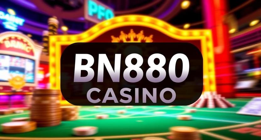 Live dealer streaming tables on BN880 casino